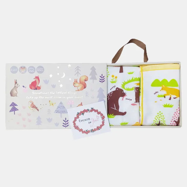 【Zootto】日本製彌月禮盒組-純棉紗布毛巾手帕+長毛巾(新生兒嬰兒浴巾洗臉巾)