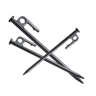 【Campingmoon 柯曼】柯曼營釘 T20大黑釘(悠遊戶外)