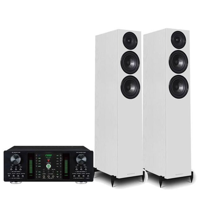 【FNSD 華成】卡拉OK組合(HR-2501N 擴大機+Wharfedale Diamond 12.3 喇叭)