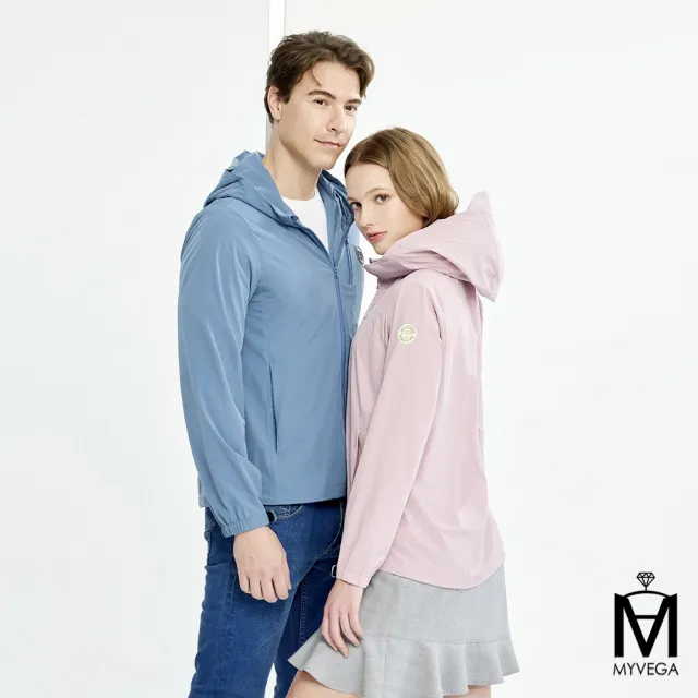 【MYVEGA 麥雪爾】MA涼感連帽充氣頸枕呼呼衣外套-男女款任選(防曬外套/罩衫/連帽外套)