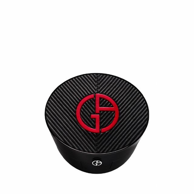 【ARMANI 亞曼尼】官方直營 超持妝絲絨水慕斯無瑕氣墊粉盒(不含蕊)