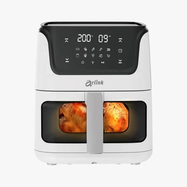 【Arlink】特賣中! 黑白大廚 液晶觸控 6L 透視氣炸鍋 AF-808