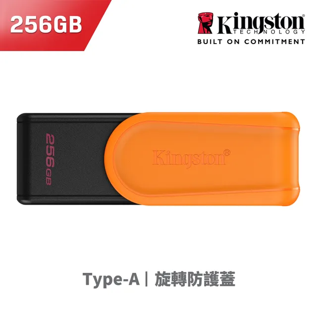 【Kingston 金士頓】DataTraveler Exodia S USB 256GB 隨身碟(DTXS/256GB)