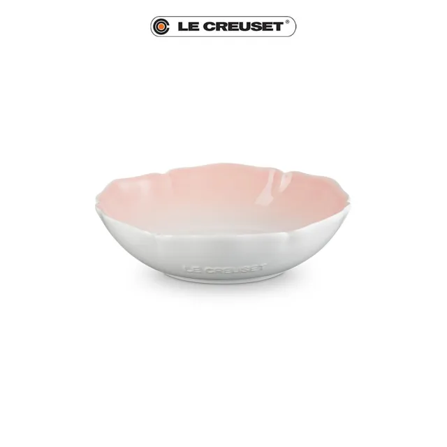 【Le Creuset】凡爾賽花園系列瓷器深圓盤20cm(淡粉紅/淡粉紫/櫻花粉/湖水綠)