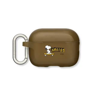 【RHINOSHIELD 犀牛盾】AirPods Pro2/Pro/第4/3/2/1代 無線耳機保護殼/史努比-溜滑板(Snoopy)