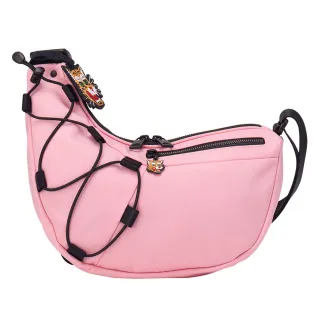 【Onitsuka Tiger】鬼塚虎 官方旗艦店 粉色老虎吊牌郵差包(3183B104-700)