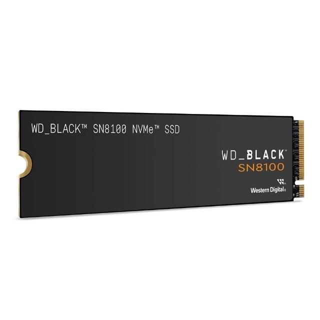【WD 威騰】BLACK 黑標 SN8100 2TB Gen5 NVMe PCIe SSD固態硬碟(WDS200T1X0M)