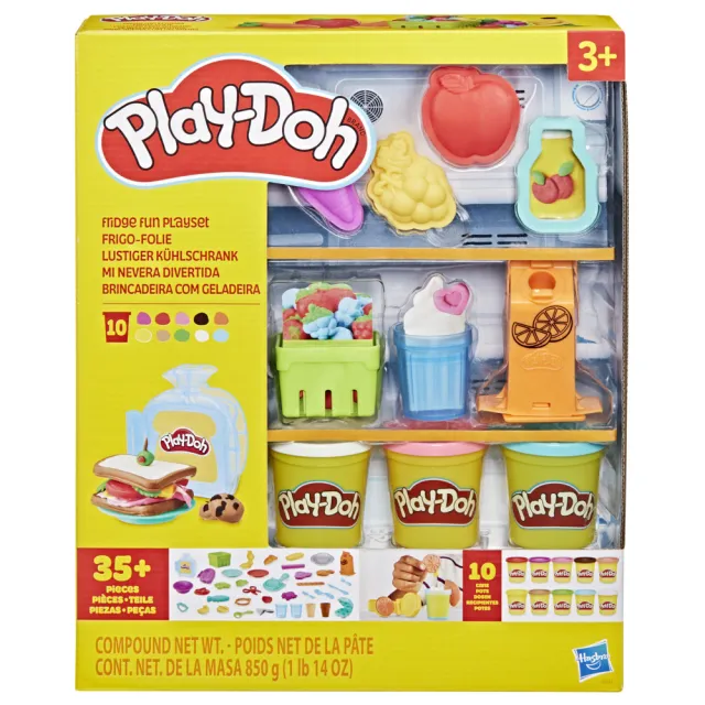 【PLAYDOH 培樂多】黏土系列(趣味廚房冰箱主題遊戲組)