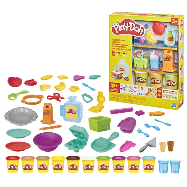 【PLAYDOH 培樂多】黏土系列(趣味廚房冰箱主題遊戲組)