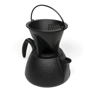 【南部鐵器】南部鐵器 日本鑄鐵壺 IWACHU 岩鑄 咖啡壼 0.75L-IH對應(泡茶壺 咖啡壺 鐵瓶 煮水)