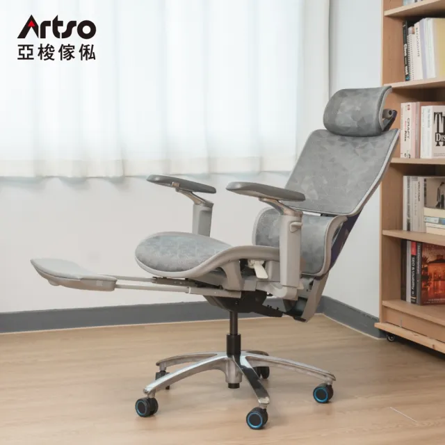 【Artso 亞梭】Drift-V 動態支撐電競工學椅-星耀藍(自行組裝/電腦椅/人體工學椅/辦公椅/椅子)