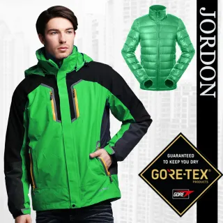 【FOX FRIEND 狐友】GORE-TEX+撥水羽絨 防水防風機能外套