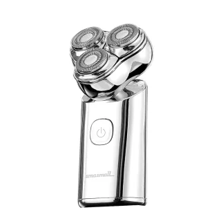 【SMASMALL 昔馬】小金剛旗艦三刀頭電動刮鬍刀S3(首創懸浮三刀頭 質感禮盒設計/聖誕交換禮物)