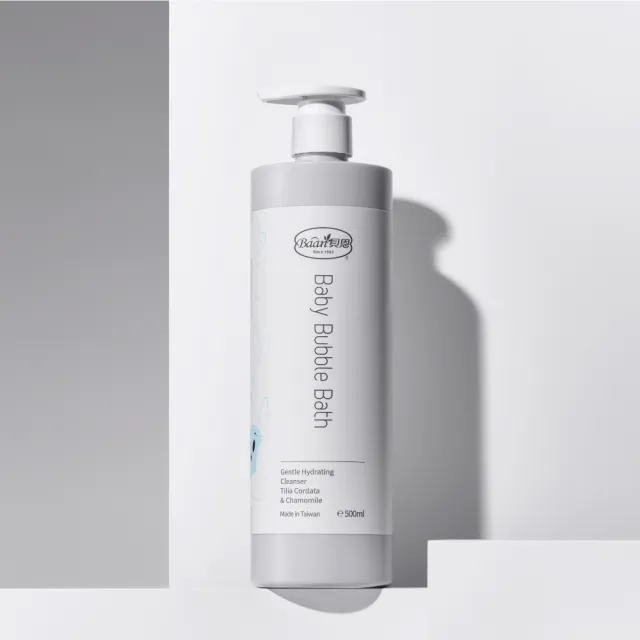 【Baan 貝恩】嬰兒泡泡香浴露 500ml 二入組