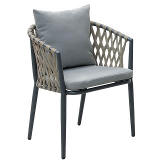 【obis】瑞絲戶外休閒椅（YR4001C深灰）