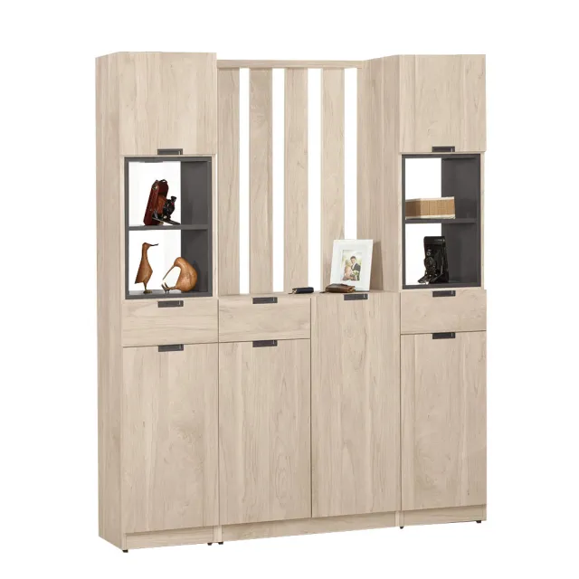 【obis】達里歐5.3尺玄關屏風組合鞋櫃（B型）