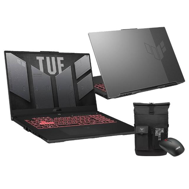 【ASUS】後背包/滑鼠組★17.3吋R7 RTX4050電競筆電(FA707NUR-0022B7435HS/R7-7435HS/16G/512G/W11)