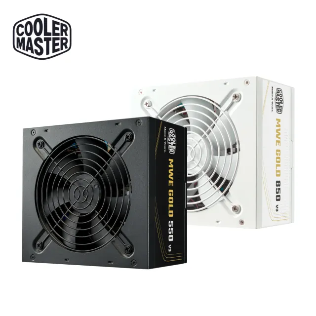 【Cooler Master 酷碼】MWE Gold V3 550W 金牌/直出線/ATX3.1/5年保
