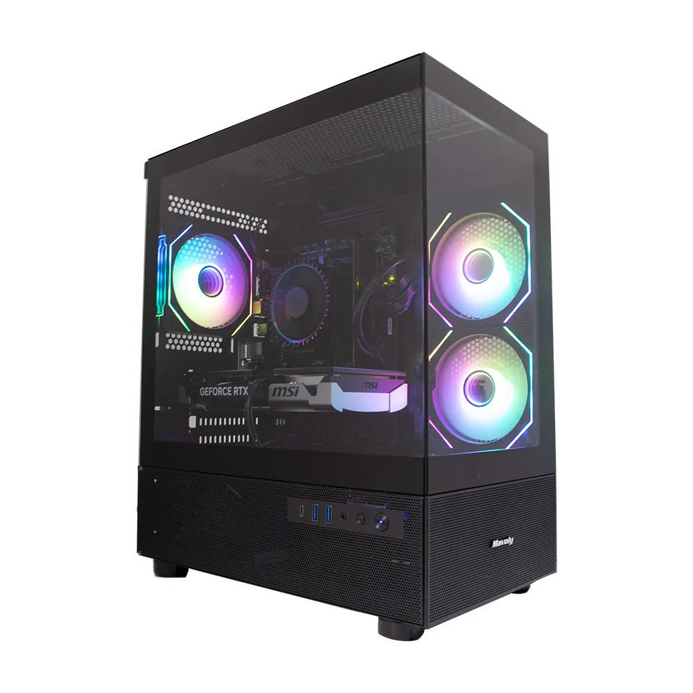 【微星平台】i7二十核RTX 5060 Ti 16G{新武鬥神}電競機(i7-14700F/B760/16G D5/1TB)