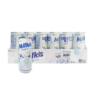 【Lotte 韓國樂天】優格風味碳酸飲(250ml*30入/箱)