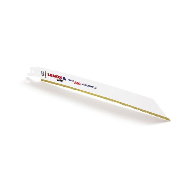 【LENOX 狼牌】美國製造 狼牌鍍鈦軍刀鋸片6吋x24T 五片裝(LET21072624GR)