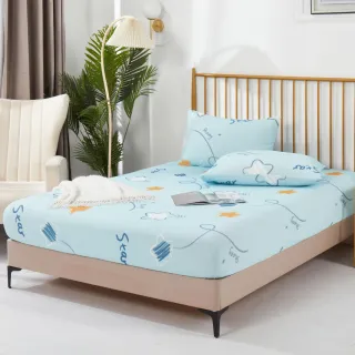 【A-ONE】極柔涼感冰絲 床包枕套組-均一價(單人/雙人/加大_多款任選)