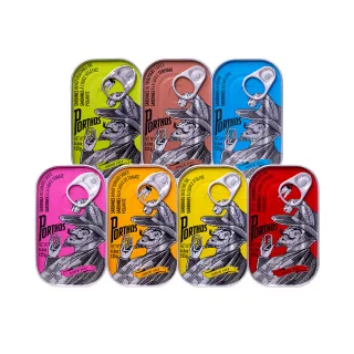 【PORTHOS葡國老人牌】沙丁魚罐頭125g(口味任選)