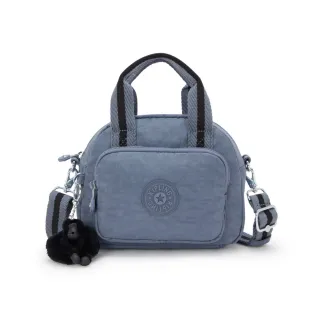 【KIPLING】岩石藍輕巧手提斜背兩用包-DEFEA MINI