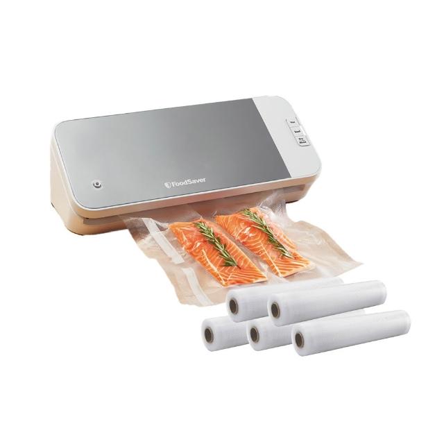 【福利品】美國FoodSaver-真空保鮮機VS2150+密鮮盒組(真空機/包裝機/封口機)