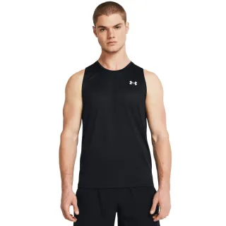 【UNDER ARMOUR】UA 男 Tech 背心_1382795-001(黑色)