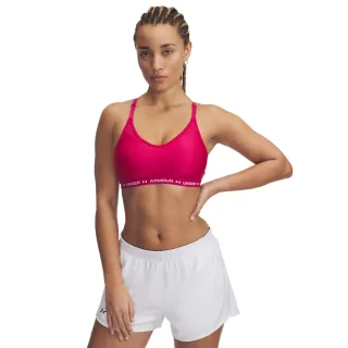 【UNDER ARMOUR】UA 女 Crossback 低衝擊運動內衣_1386424-681(桃紅色)