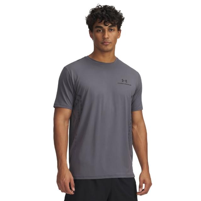 【UNDER ARMOUR】UA 男 Vanish Energy Graphic 短袖T-Shirt_1389136-025(灰色)