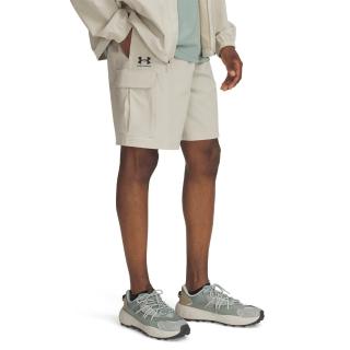 【UNDER ARMOUR】UA 男 Vibe Woven Cargo 短褲 1386560-289(米白色)