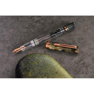 【TWSBI 三文堂】《ECO 系列鋼筆》石紋綠 & 古銅