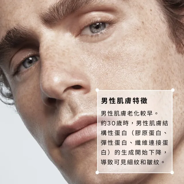 【LAB 美國雅男士】鈦金能量緊緻乳霜 50ml(#緊緻修護)