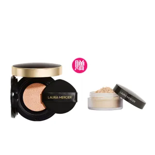【LAURA MERCIER 蘿拉蜜思】煥顏氣墊粉餅 15g(冠軍氣墊 無瑕底妝)