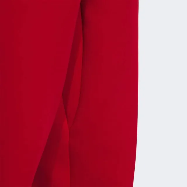 【adidas 愛迪達】Cw Wide Kn Pnt 女 長褲 運動長褲 休閒長褲 CNY 新年 紅 白 亞版(JZ1643)