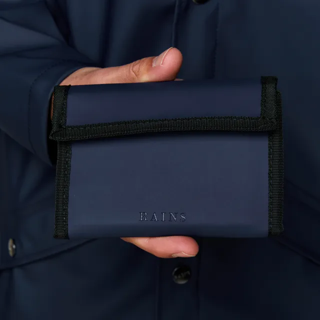 【Rains】Velcro Wallet 防水摺疊短夾
