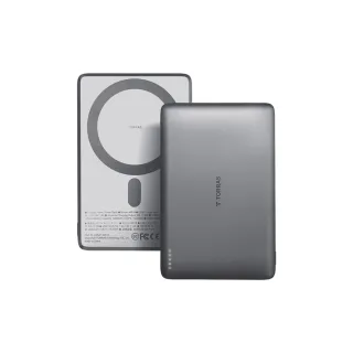 【TORRAS 圖拉斯】MiniMag 5000mAh 超薄MagSafe磁吸行動電源 18W/具Wh標示(輕薄疾快 超極吸)
