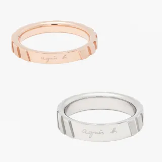 【agnes b.】簡約款情侶戒指(多款)
