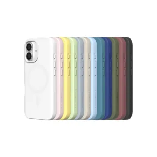 【RHINOSHIELD 犀牛盾】iPhone 16 6.1吋 SolidSuit MagSafe兼容 超強磁吸手機保護殼(相機鍵開孔版)