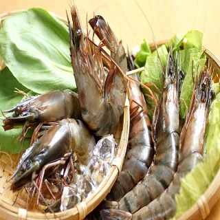 【海之醇】天然活凍草蝦5盒80隻(250g/盒/16隻)