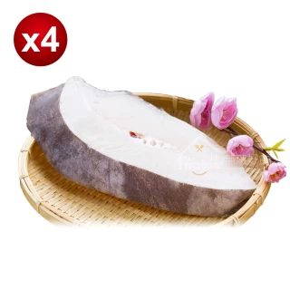 【無敵好食】大比目魚切片 x4片(370g/片_包冰率38%)
