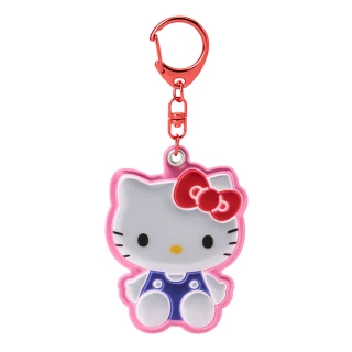 【SANRIO 三麗鷗】反光材質造型鑰匙圈 姓名鑰匙圈 Hello Kitty
