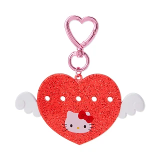 【SANRIO 三麗鷗】偶像應援系列 推し活 文字拼裝心型鑰匙圈 Hello Kitty
