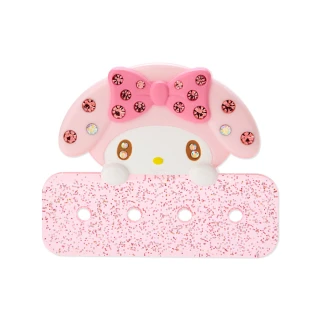 【SANRIO 三麗鷗】偶像應援系列 推し活 水鑽造型文字拼裝別針 美樂蒂