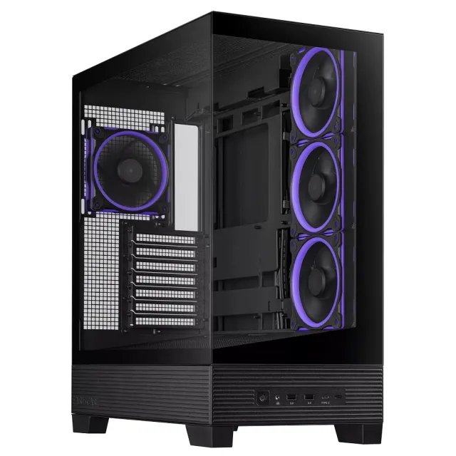 【華碩平台】R9十二核RTX 5060 Ti 8G{倪克斯KE8C}水冷PBA電競電腦(R9 9900X3D/X870/32G D5/1TB/WIFI)