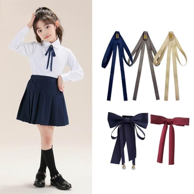 【橘魔法】學院風制服領結(領帶 可調領結 領結別針 襯衫搭配 制服 正裝)