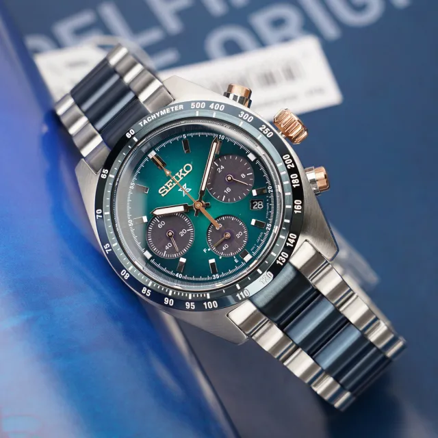 【SEIKO 精工】Prospex 配戴款 限量太陽能三眼計時錶 錶 生日禮 送禮(SSC925P1/V192-0AK0B)