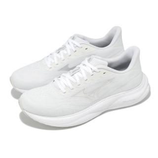 【MIZUNO 美津濃】慢跑鞋 Revolt 4 男鞋 女鞋 白 入門款 跑鞋 美津濃(J1GC2514-06)